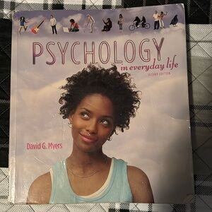 Psychology in Everyday Life by David Myers Second Edition Textbook